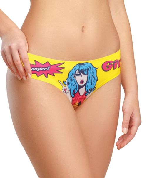 Comic Fans Yellow Slip
