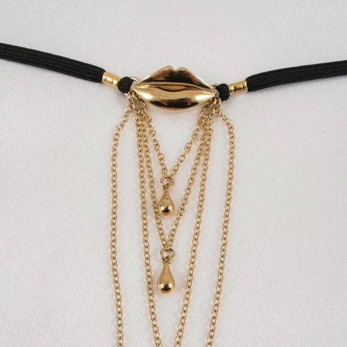 String Embrasse-moi Gold
