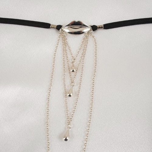 String Embrasse-moi Silber