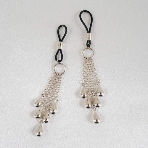Nippelschmuck Perlenregen...