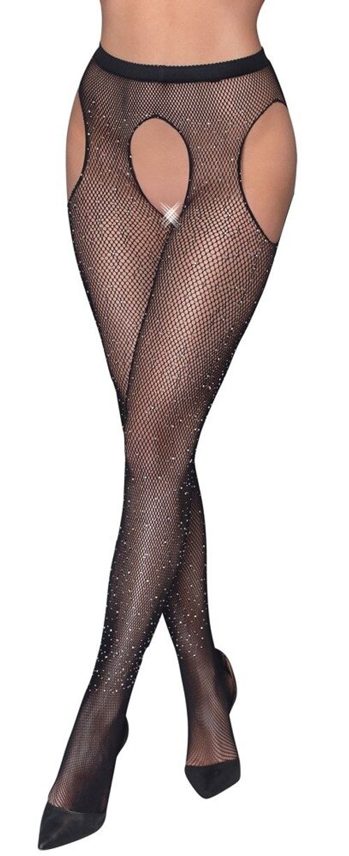 Ouvert-Strumpfhose mit...