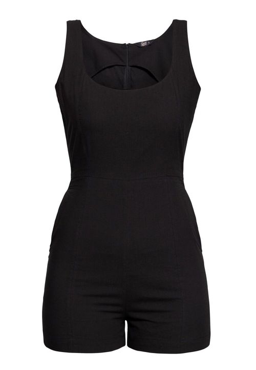 Playsuit Schwarz