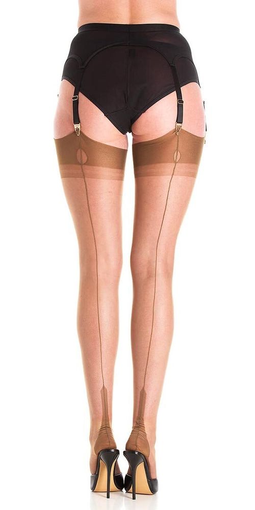 Nylons Atlanta Heel Bronze