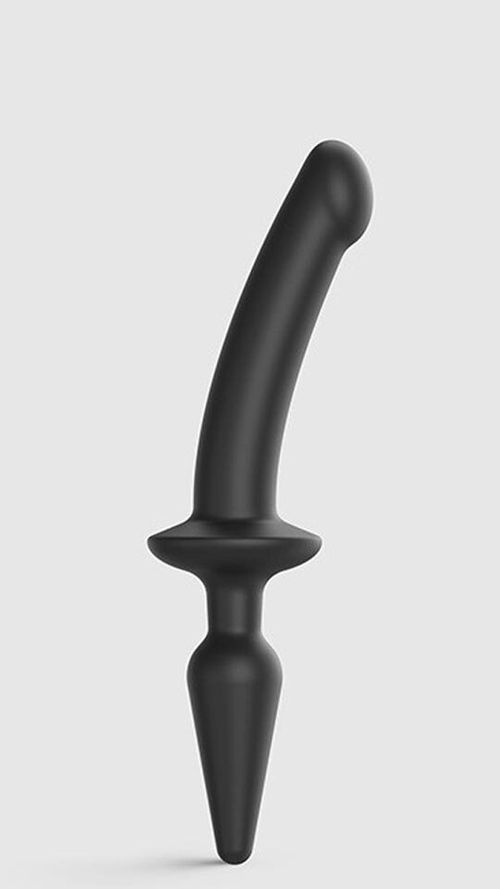 2-IN-1 DILDO & BUTT Schwarz...