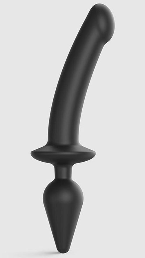2-IN-1 DILDO & BUTT Schwarz...