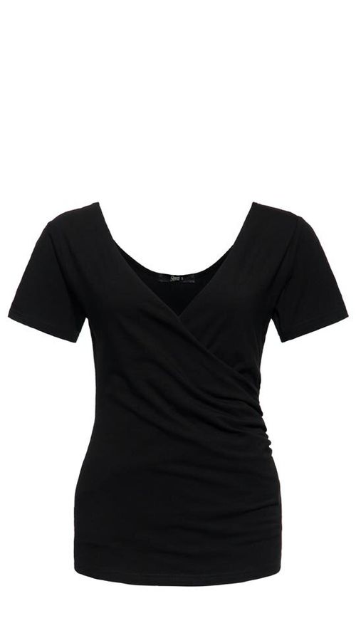 Blusentop Schwarz