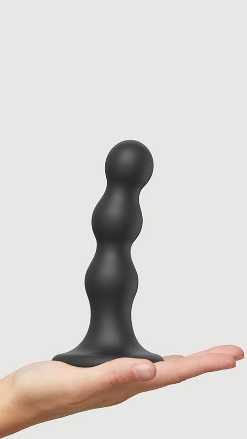 Dildo Plug Balls Schwarz M