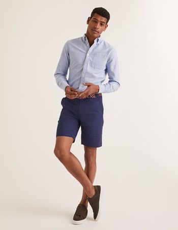 Chino Shorts Navy Men Boden, Navy