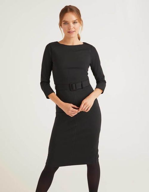 Hampshire Ponte Skirt - Black