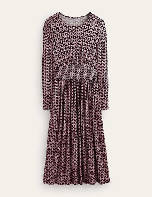 Thea Long Sleeve Midi Dress...