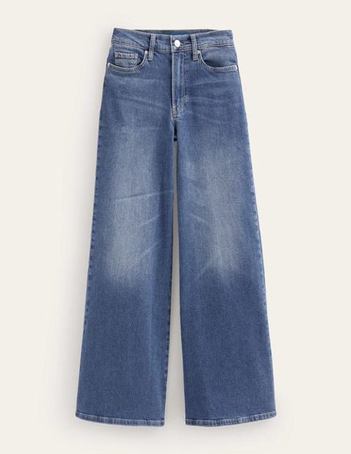 High Rise Wide Leg Jeans...