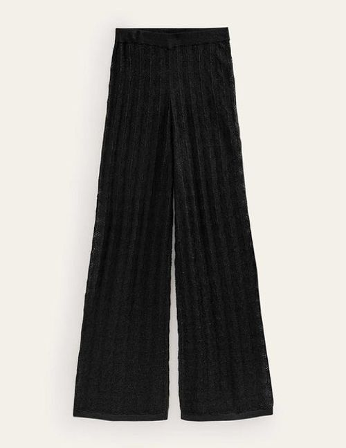 Knitted Beach Trousers Black...