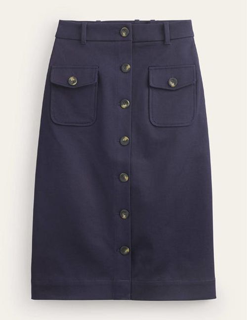 Utility Pocket Midi Skirt...