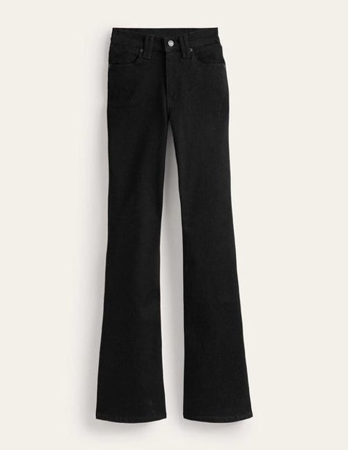 Mid Rise Slim Flare Jeans...