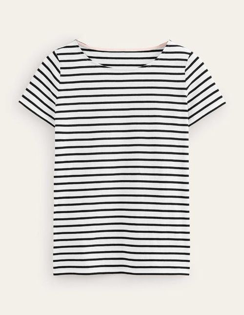 Ella Short Sleeve Breton...