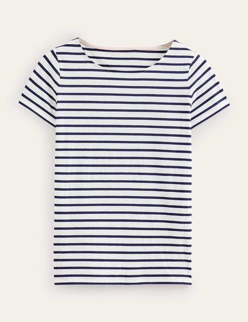 Ella Short Sleeve Breton...