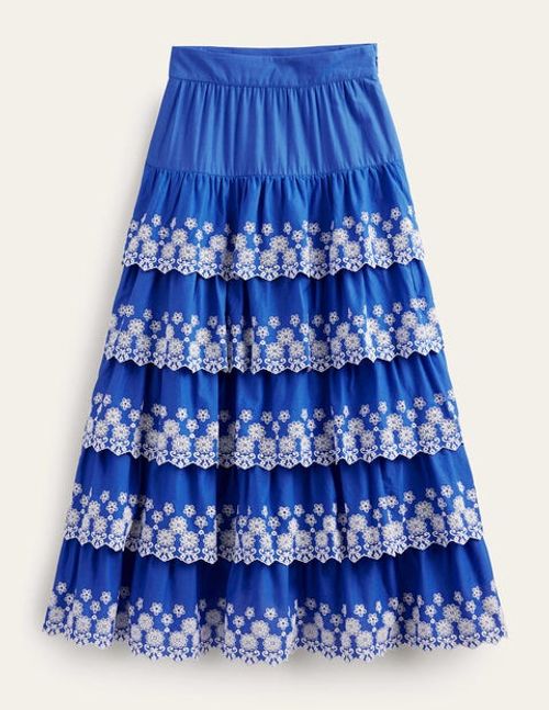 Multi Tiered Broderie Skirt...