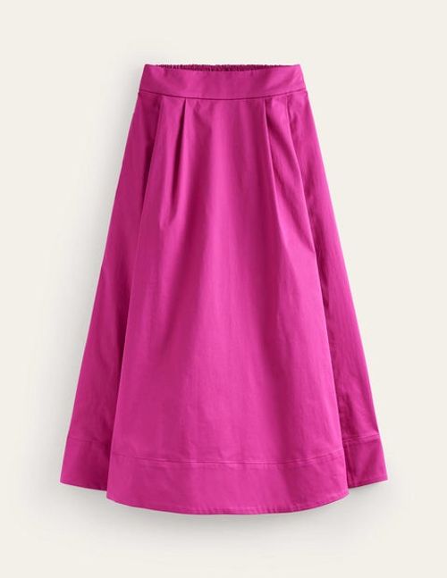 Isabella Cotton Sateen Skirt...