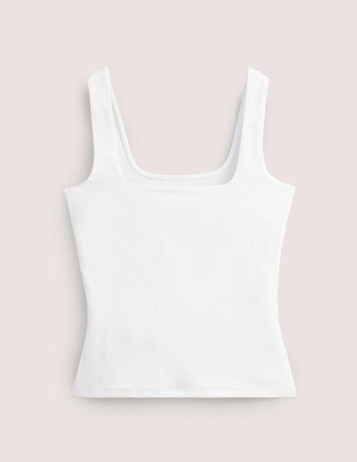 Double Layer Square Neck Vest...