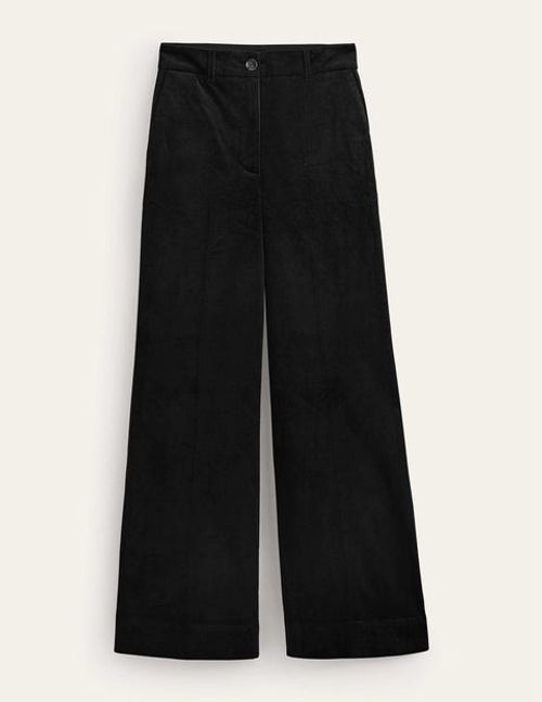 Wide-Leg Corduroy Trousers...