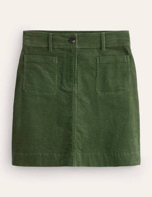 Estella Cord Skirt Green...