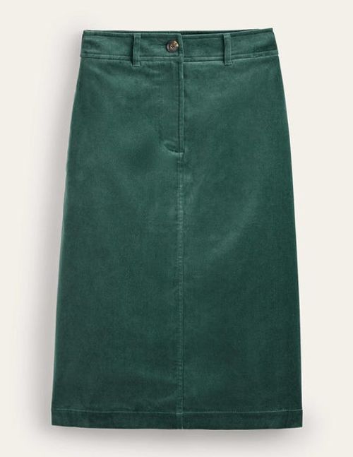 Margot Velvet Midi Skirt...