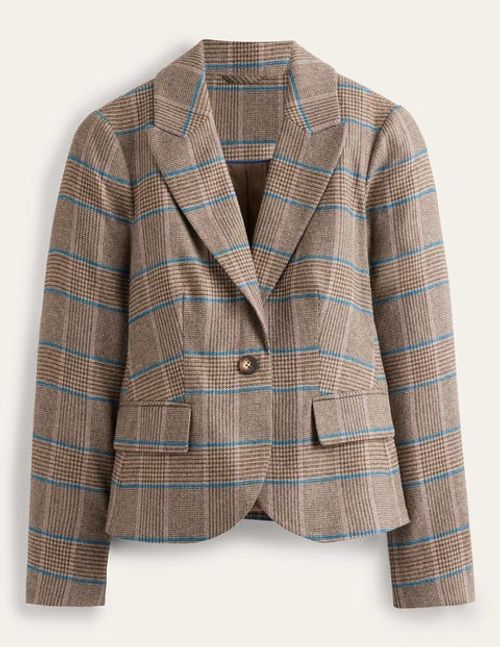 Canonbury Wool Blazer Brown...