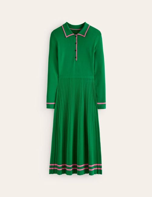 Mollie Pleated Knitted Dress...