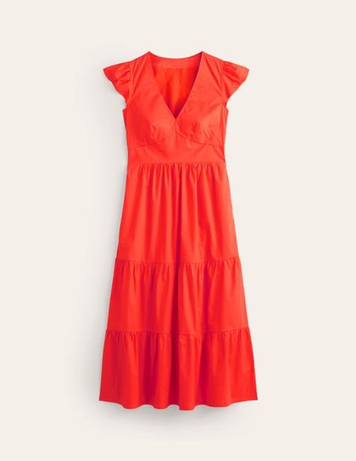 May Cotton Midi Tea Dress...