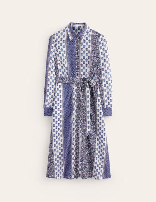 Kate Midi Shirt Dress Blue...