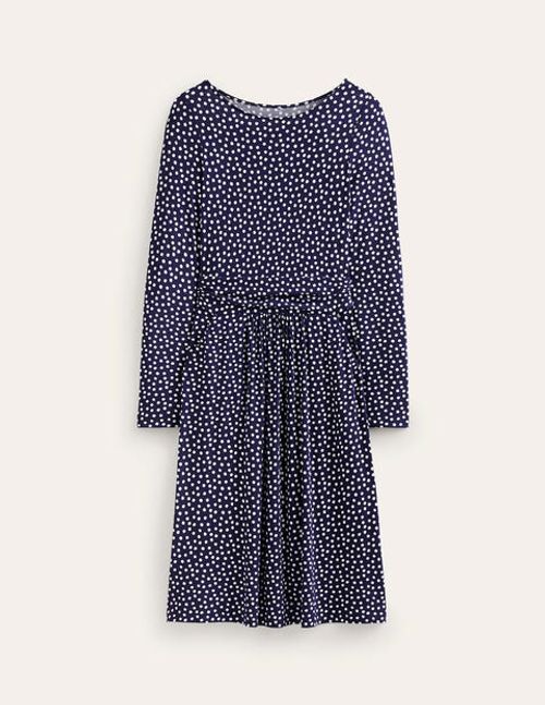 Abigail Jersey Dress Blue...