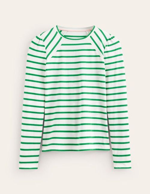 Arabella Stripe T-Shirt Green...