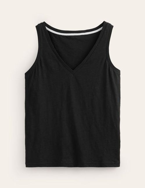 Regular V-Neck Slub Vest...