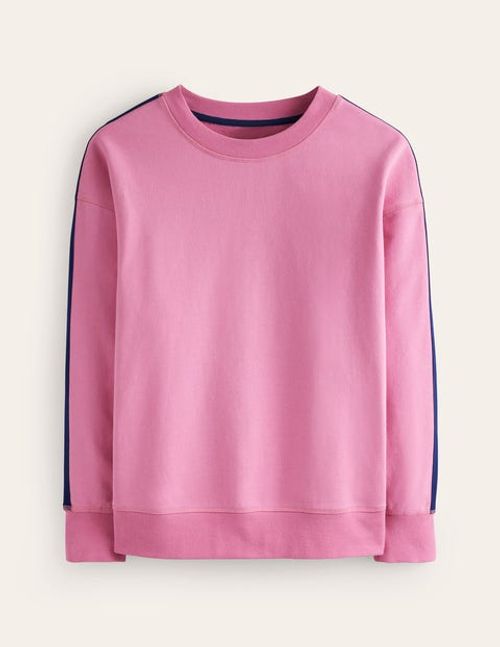 Drop Shoulder Sweatshirt Pink...