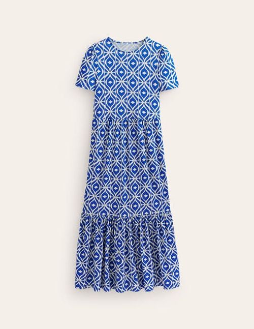 Emma Tiered Jersey Midi Dress...