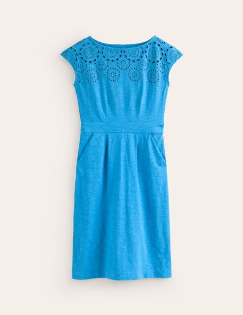 Florrie Broderie Jersey Dress...