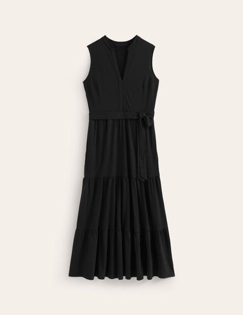 Naomi Notch Jersey Maxi Dress...