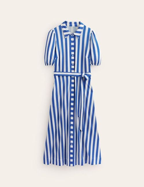 Libby Jersey Midi Shirt Dress...