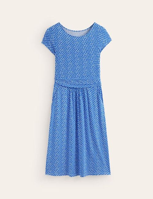 Amelie Jersey Dress Blue...