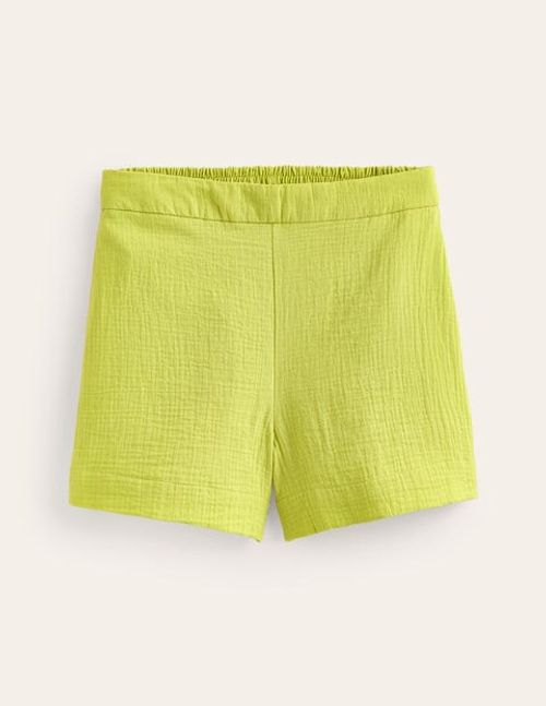 Double Cloth Shorts Yellow...