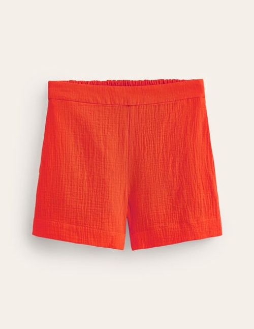 Double Cloth Shorts Orange...