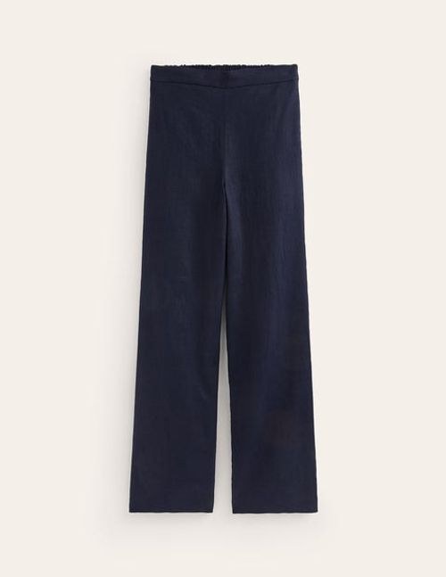 Hampstead Linen Trousers Blue...