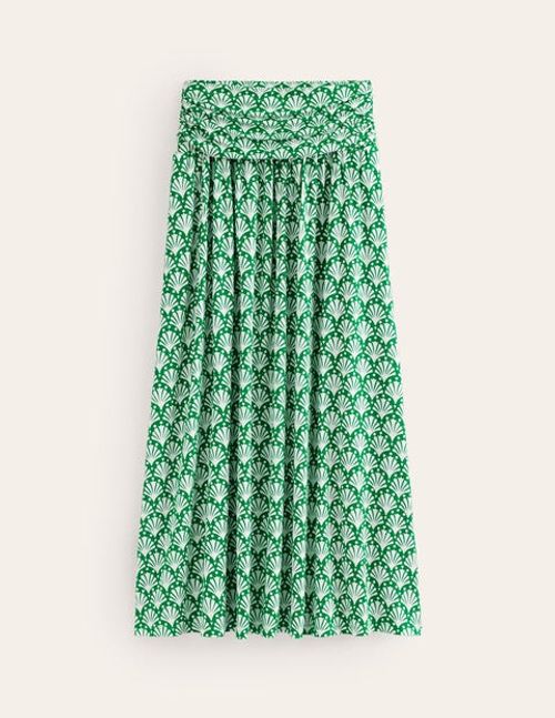 Rosaline Jersey Skirt Green...