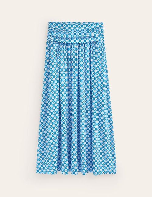 Rosaline Jersey Skirt Blue...