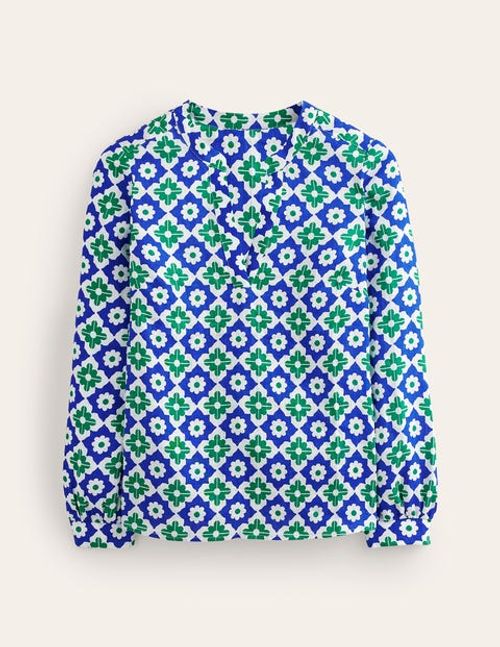 Alice Linen Top Green Women...