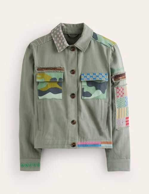 Islington Camo Jacket Green...