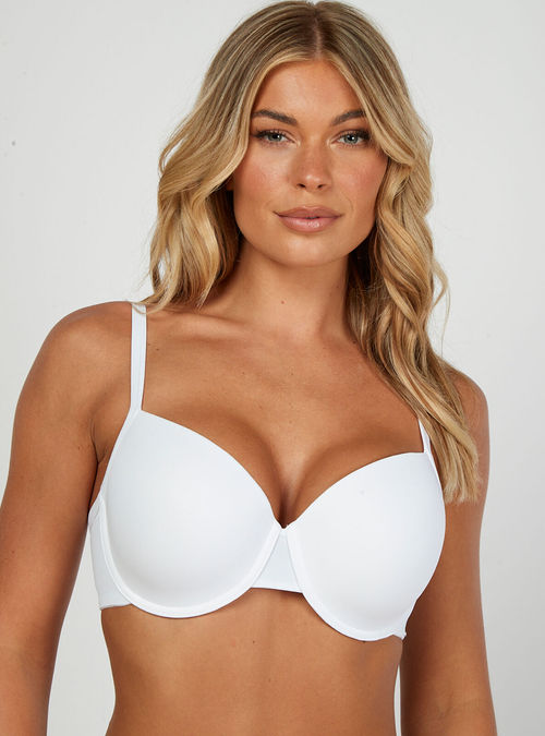 Boux Avenue DD+ T-shirt push-up bra - White - 36G, £22.00