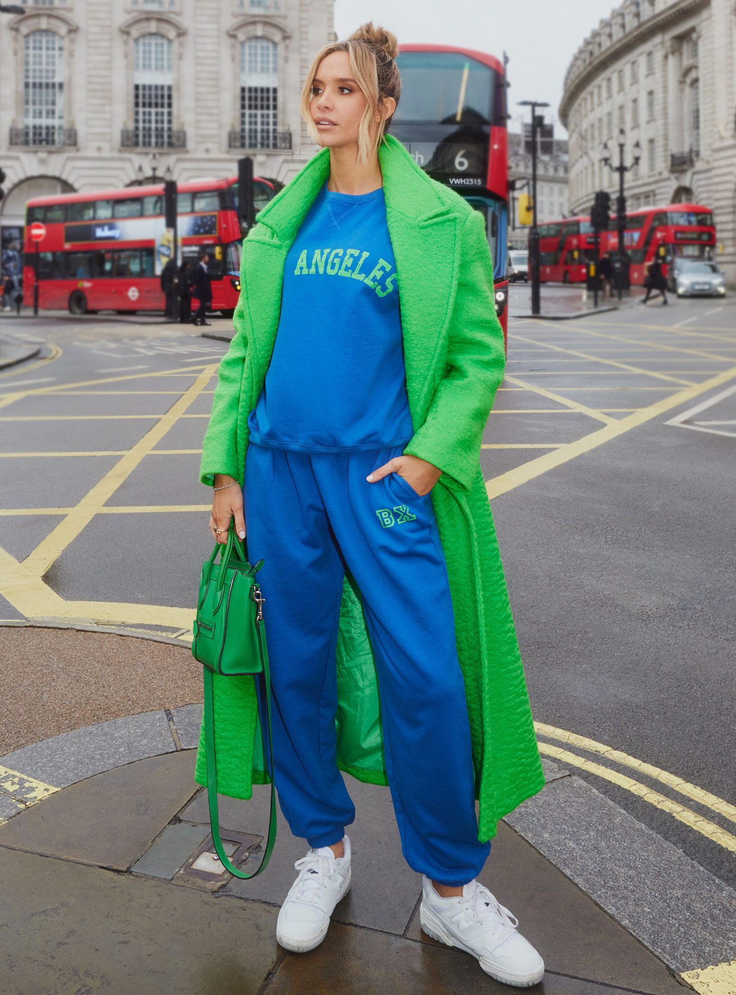 Petrol blue joggers store