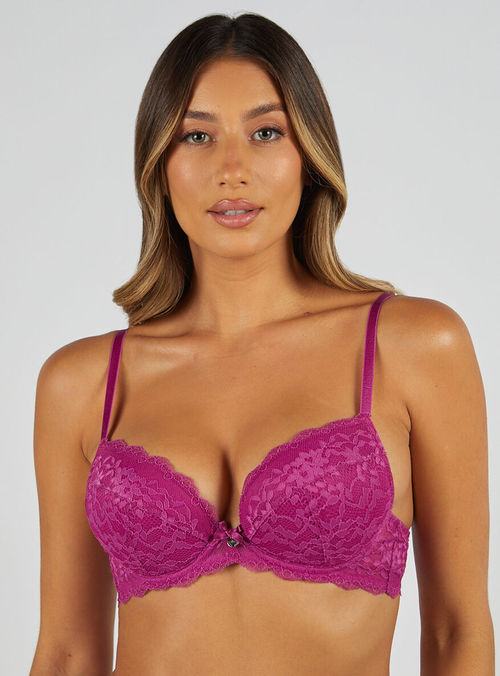 Boux Avenue Mollie plunge bra - Orchid - 34G, £12.00