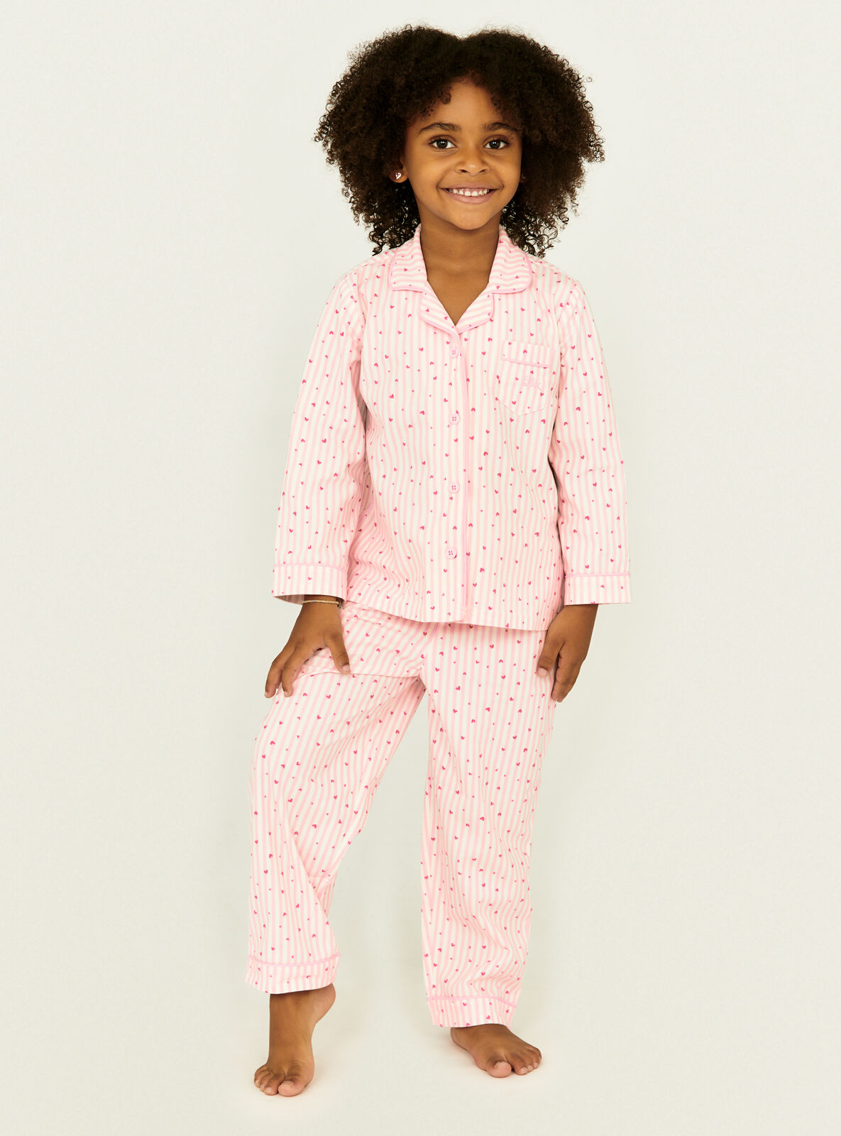 Kids heart pyjamas 2025